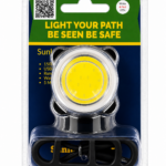 Bright Guard SunDuo 150-lumen USB Rechargeable, Hands-Free Safety Light, Clamshell