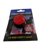 Safety Light 4000 Hands-Free Clipon Red Flashing Light (6-Pack)