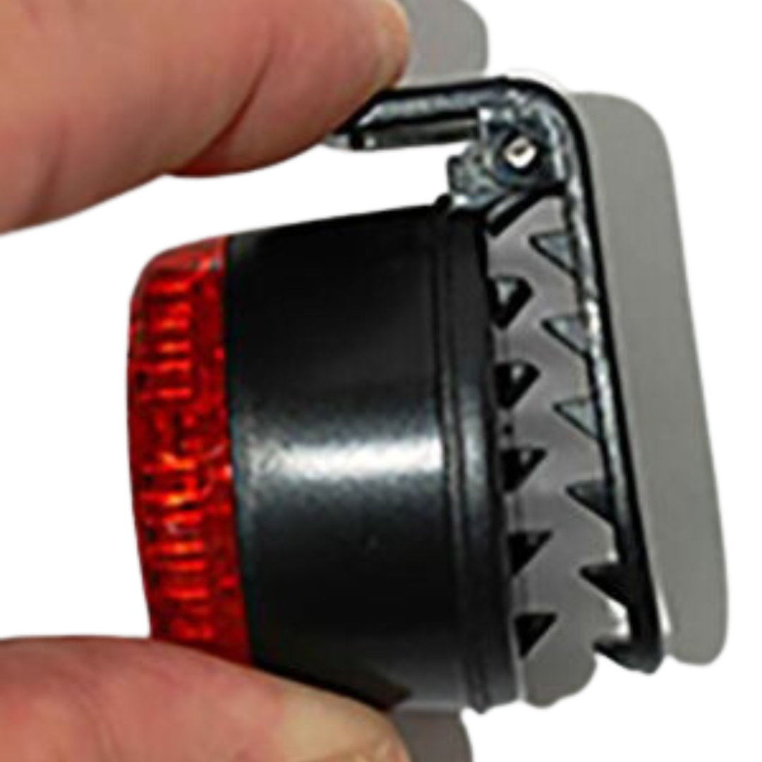 Safety Light 4000 Hands-Free Clipon Red Flashing Light (6-Pack) - Image 6